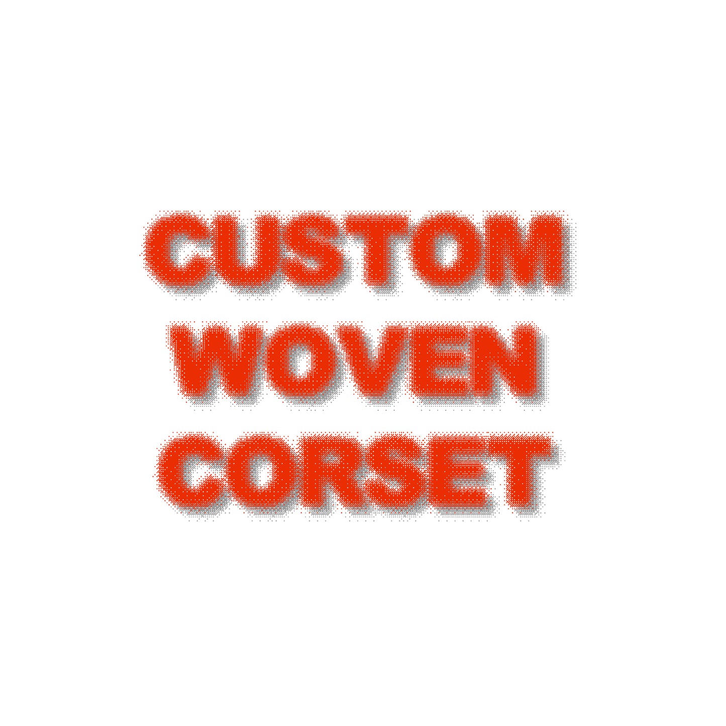 Woven Corset