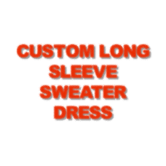 Long Sleeve Sweater Dress