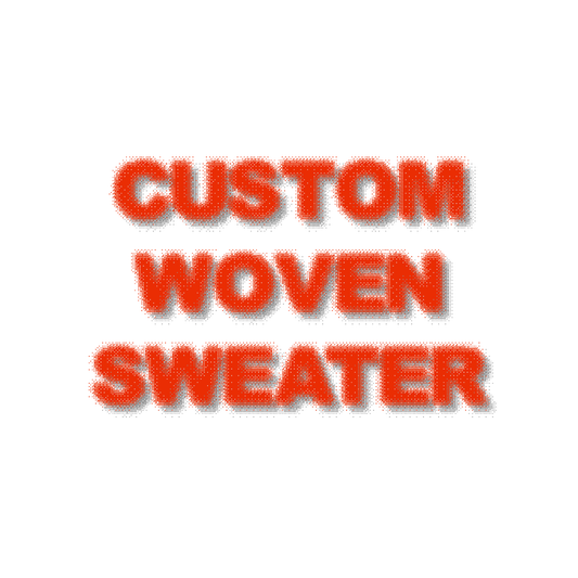 Custom Woven Sweater