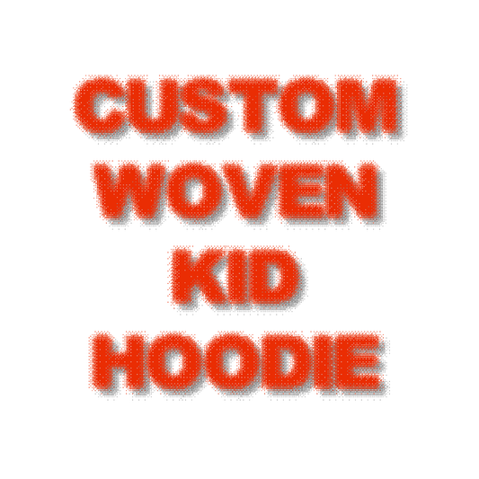 Custom Woven Kid Hoodie